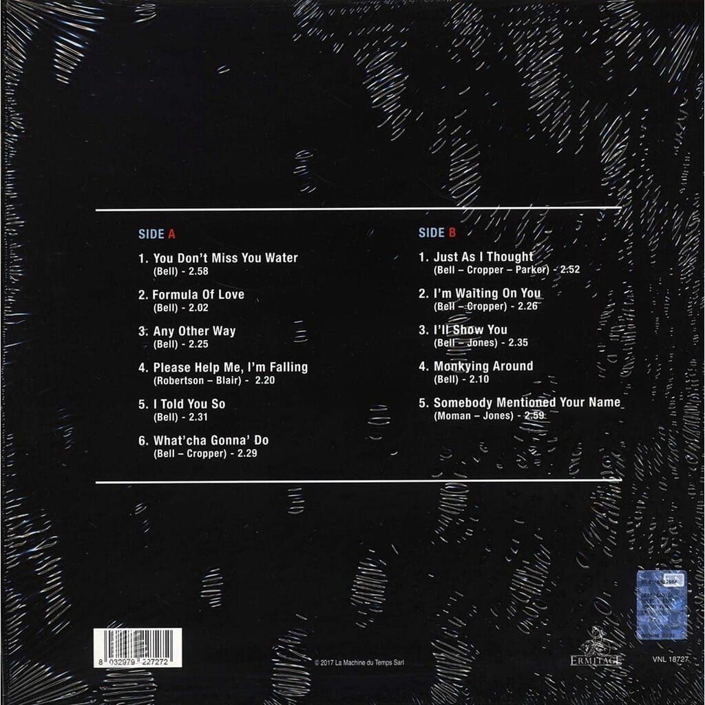  William Bell  -  you don't miss your water 