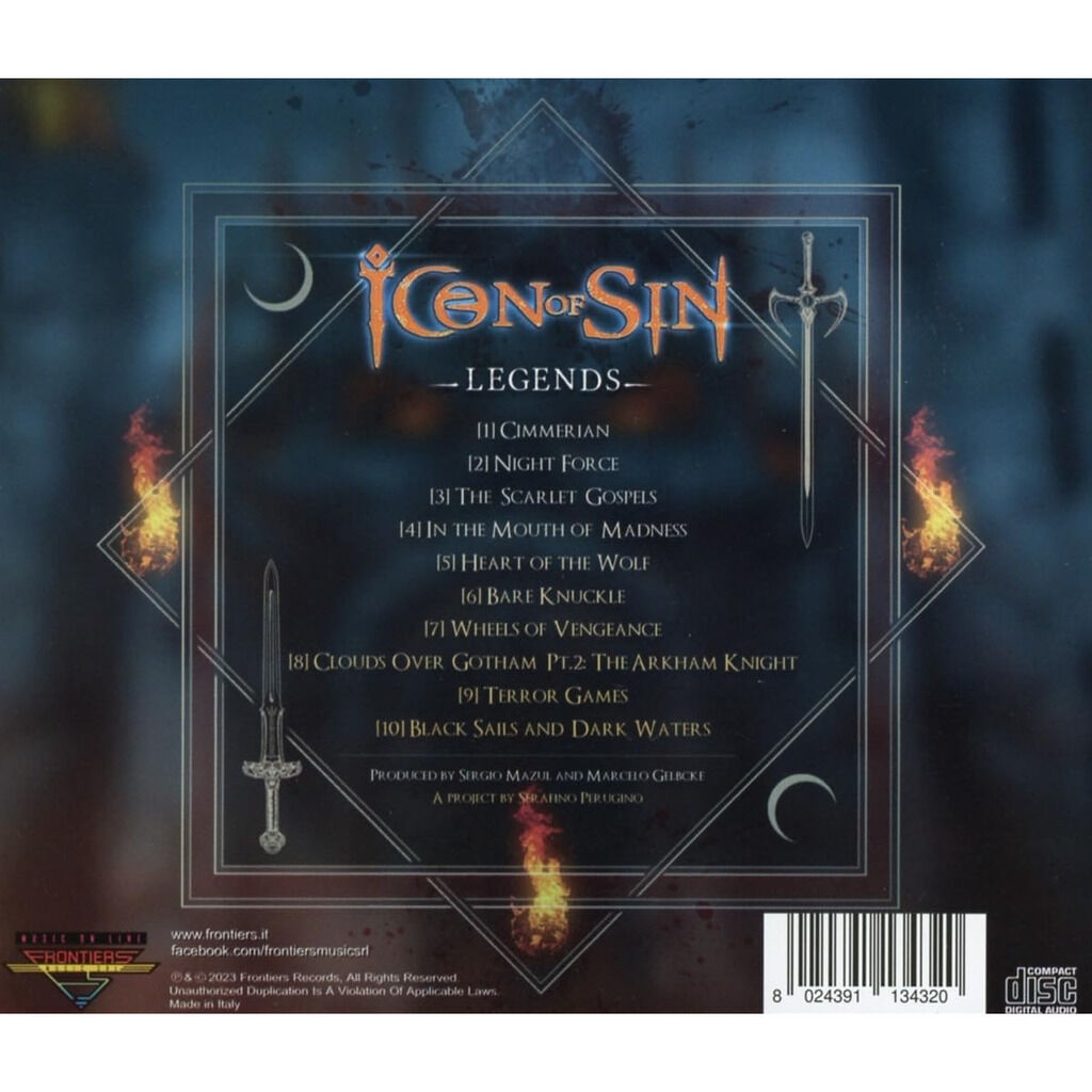  Icon Of Sin  -  legends 