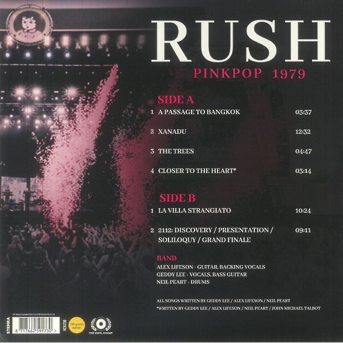  Rush  -  pinkpop 1979 