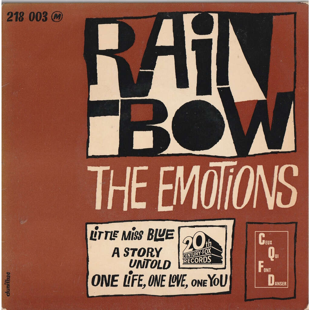  emotions  -  rainbow 