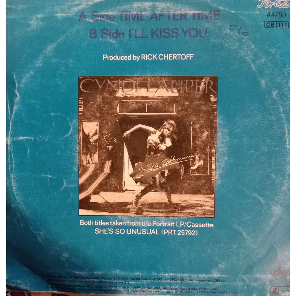 Time after time - Cyndi Lauper - ( 7'' (SP) ) - セラー