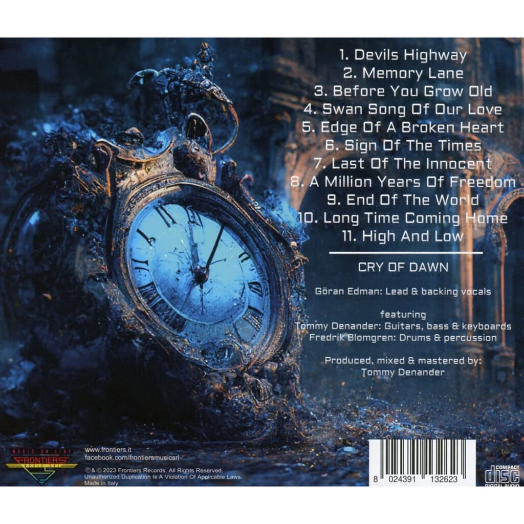  Cry Of Dawn  -  anthropocene 