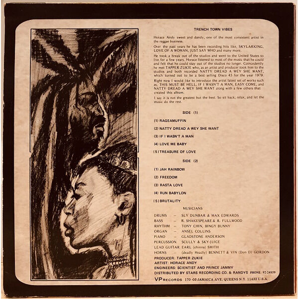  Horace Andy  -  natty dread a weh she want 