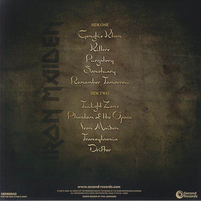  Iron Maiden  -  maiden voyage: live in nijmegen 1981 