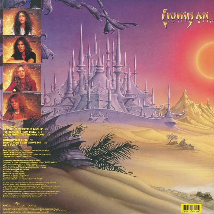  Diamond Head  -  borrowed time 