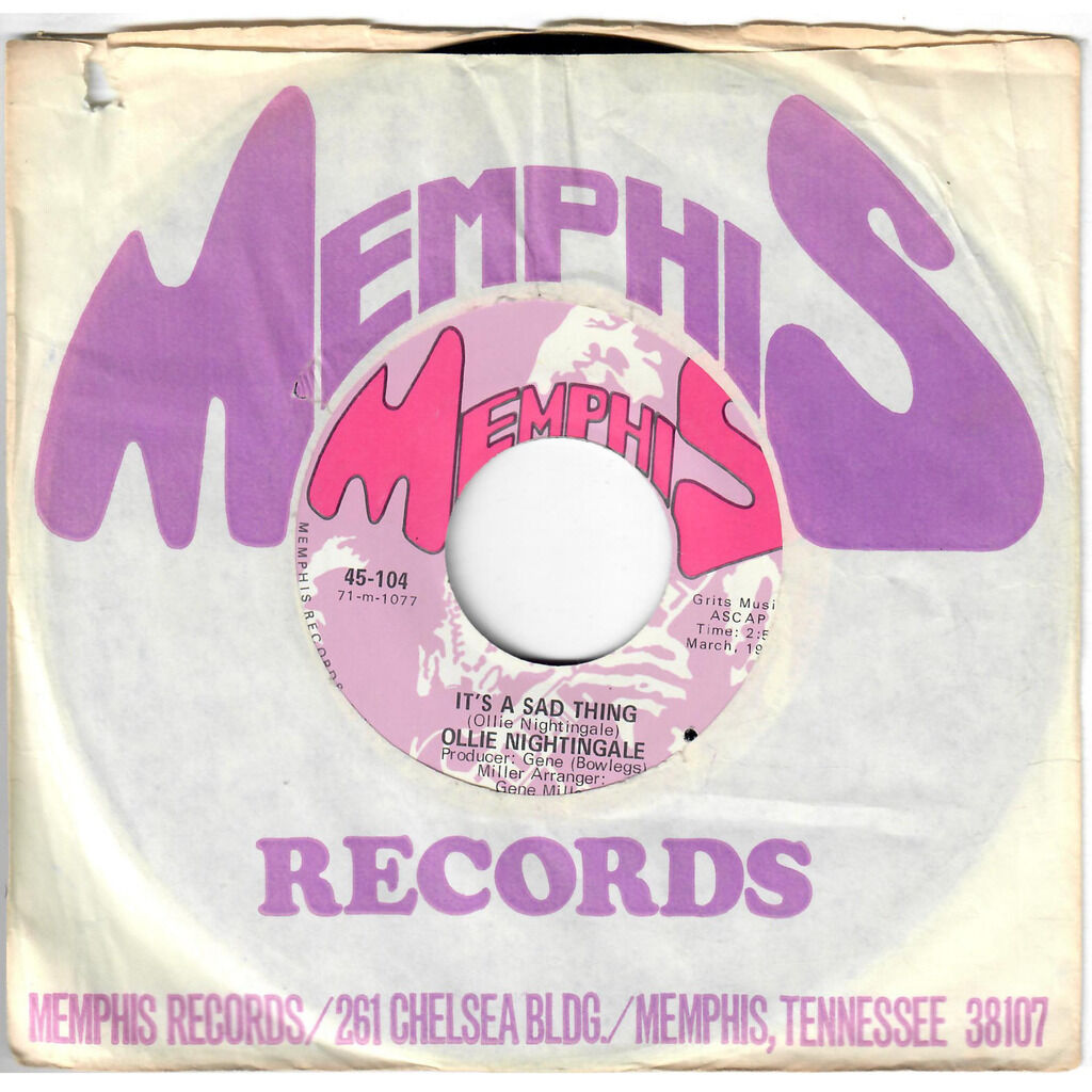  Ollie Nightingale  -  it's a sad thing 