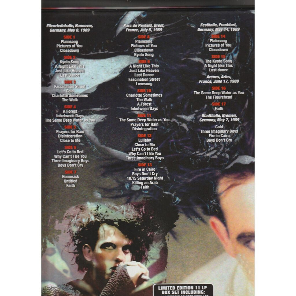  cure  -  prayers for pleasure box 