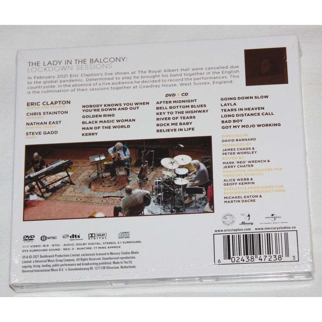  Eric Clapton  -  the lady in the balcony: lockdown sessions 