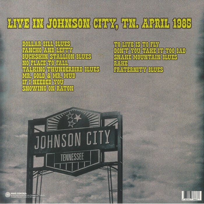  Townes Van Zandt  -  live in johnson city tn april 1985 