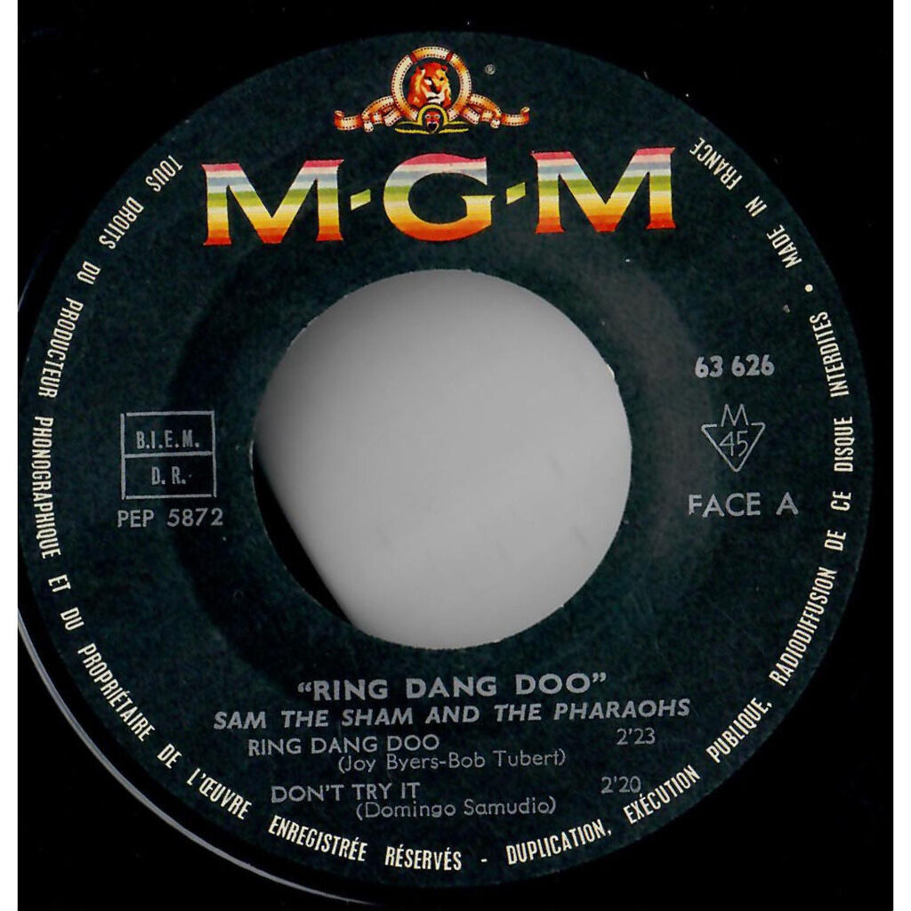  Sam The Sham & The Pharaohs  -  ring dang doo 