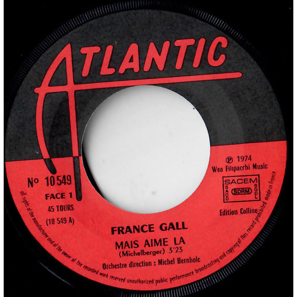  France Gall  -  mais aime la 