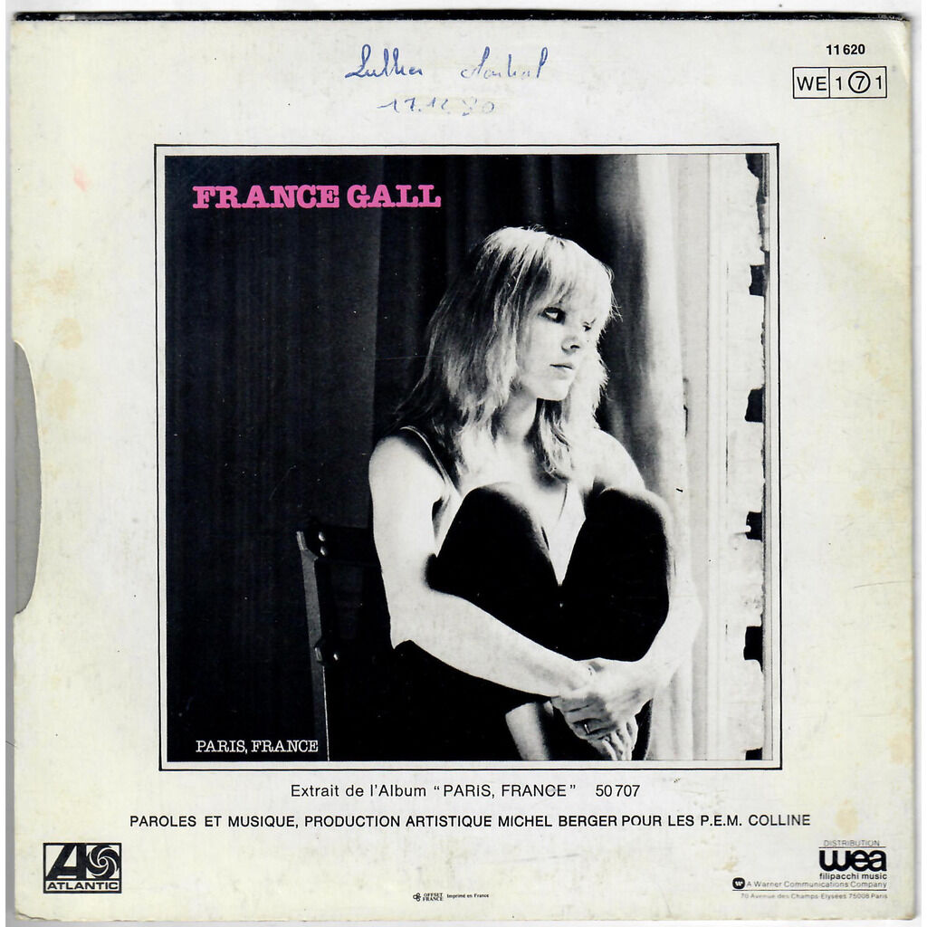  France Gall  -  bébé comme la vie 