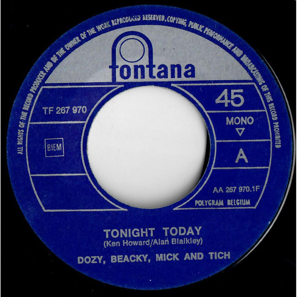  Dozy Beaky Mick & Tich  -  tonight today 