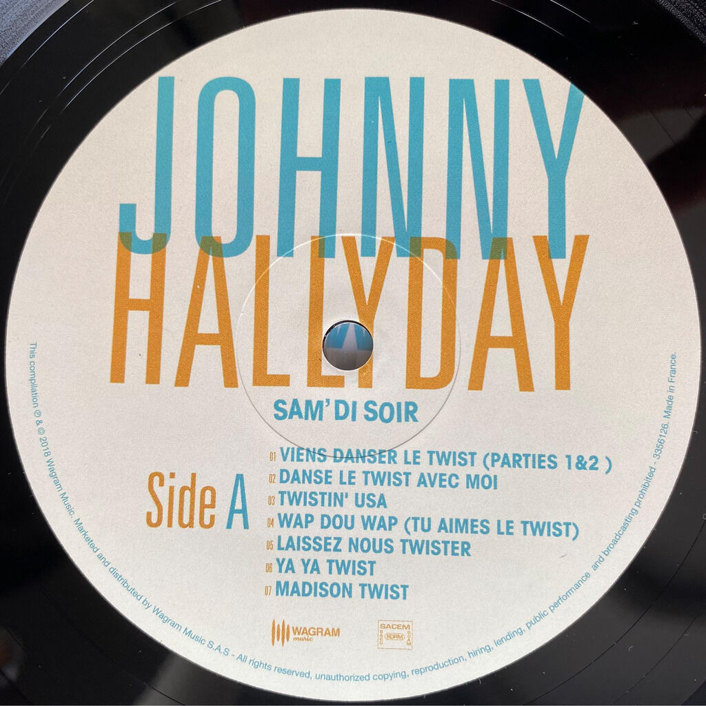  Johnny Hallyday  -  sam'di soir 