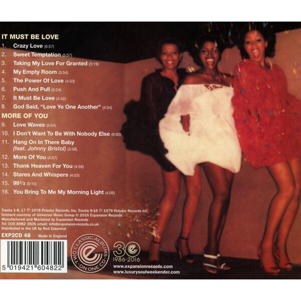  ALTON MCCLAIN & DESTINY  -  it must be love / more of you 