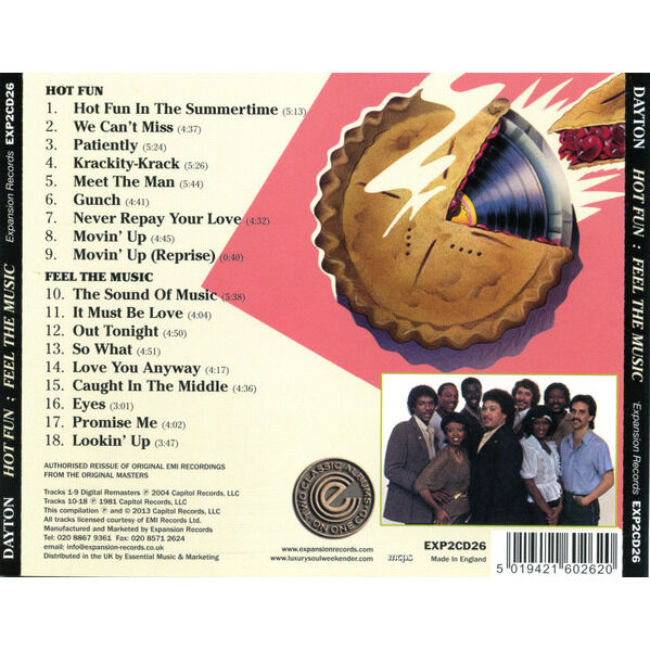  DAYTON  -  hot fun / feel the music 