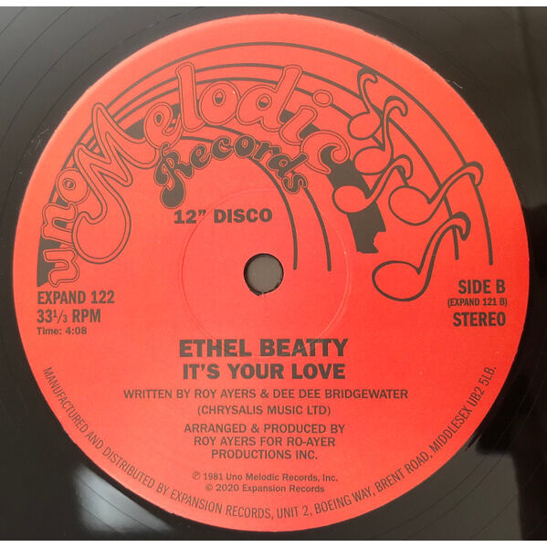  ETHEL BEATTY  -  i know you care / it's your love 
