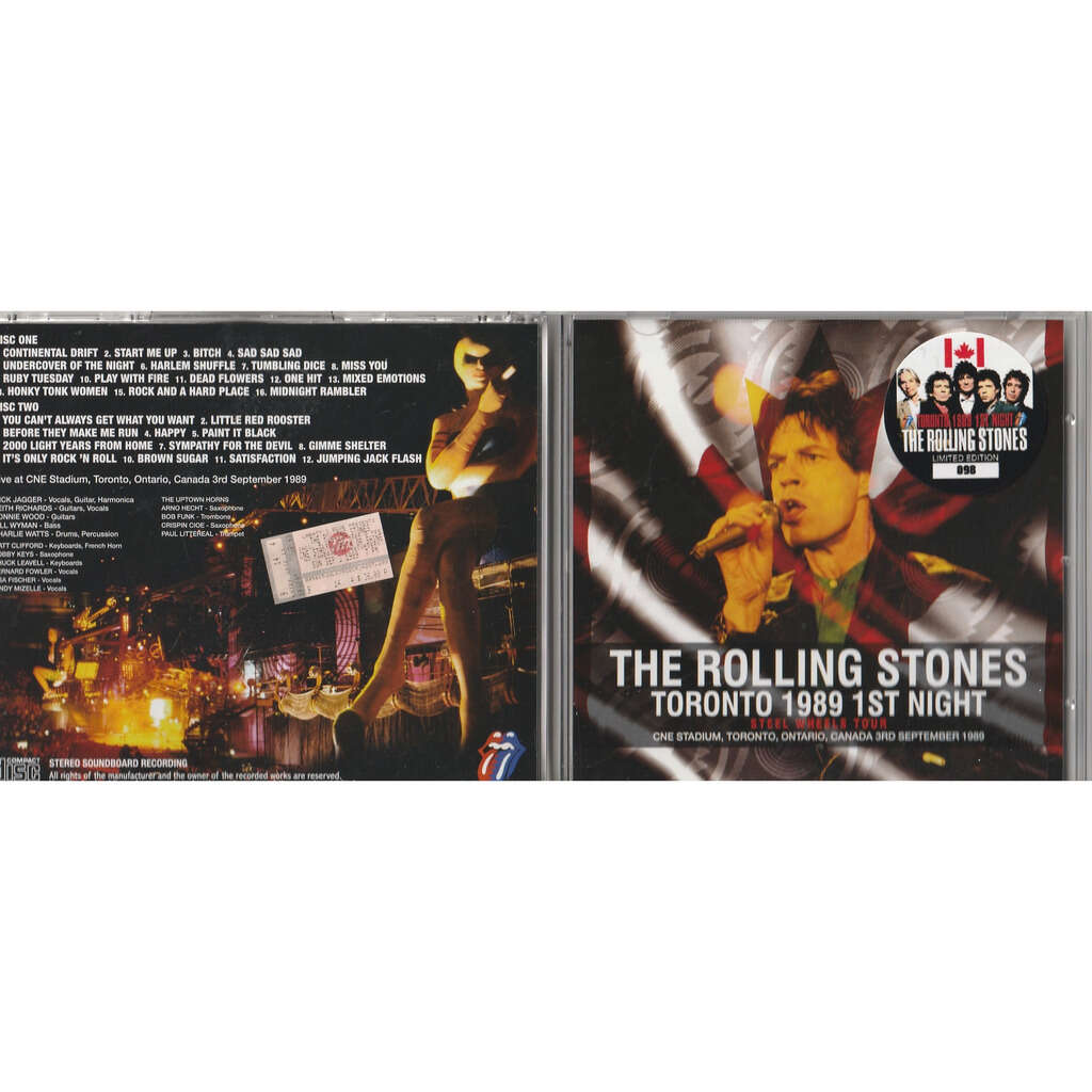  toronto 1989 1st night 