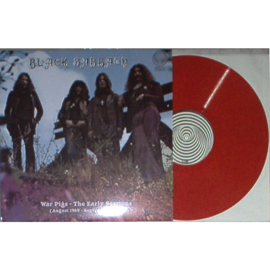 black sabbath War Pigs-The Early Sessions (August 1969-Sepember 1970) (red wax)