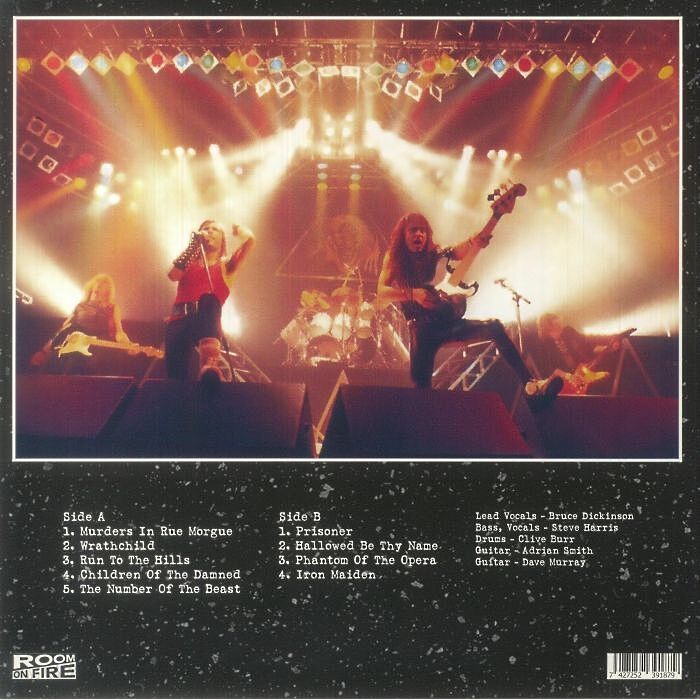  Iron Maiden  -  live at palladium new york 29th june 1982 -radio broadcast 