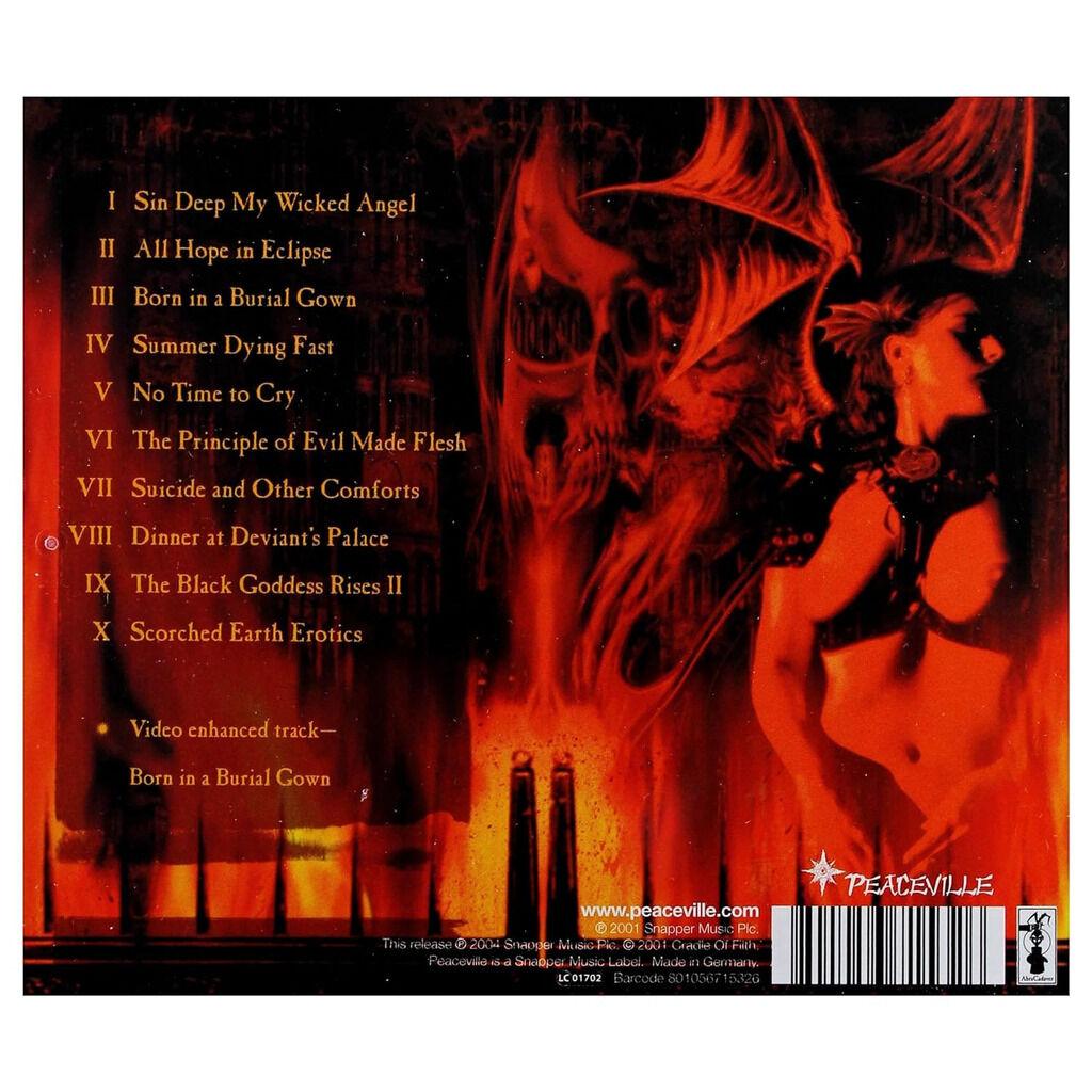  Cradle Of Filth  -  bitter suites to succubi 