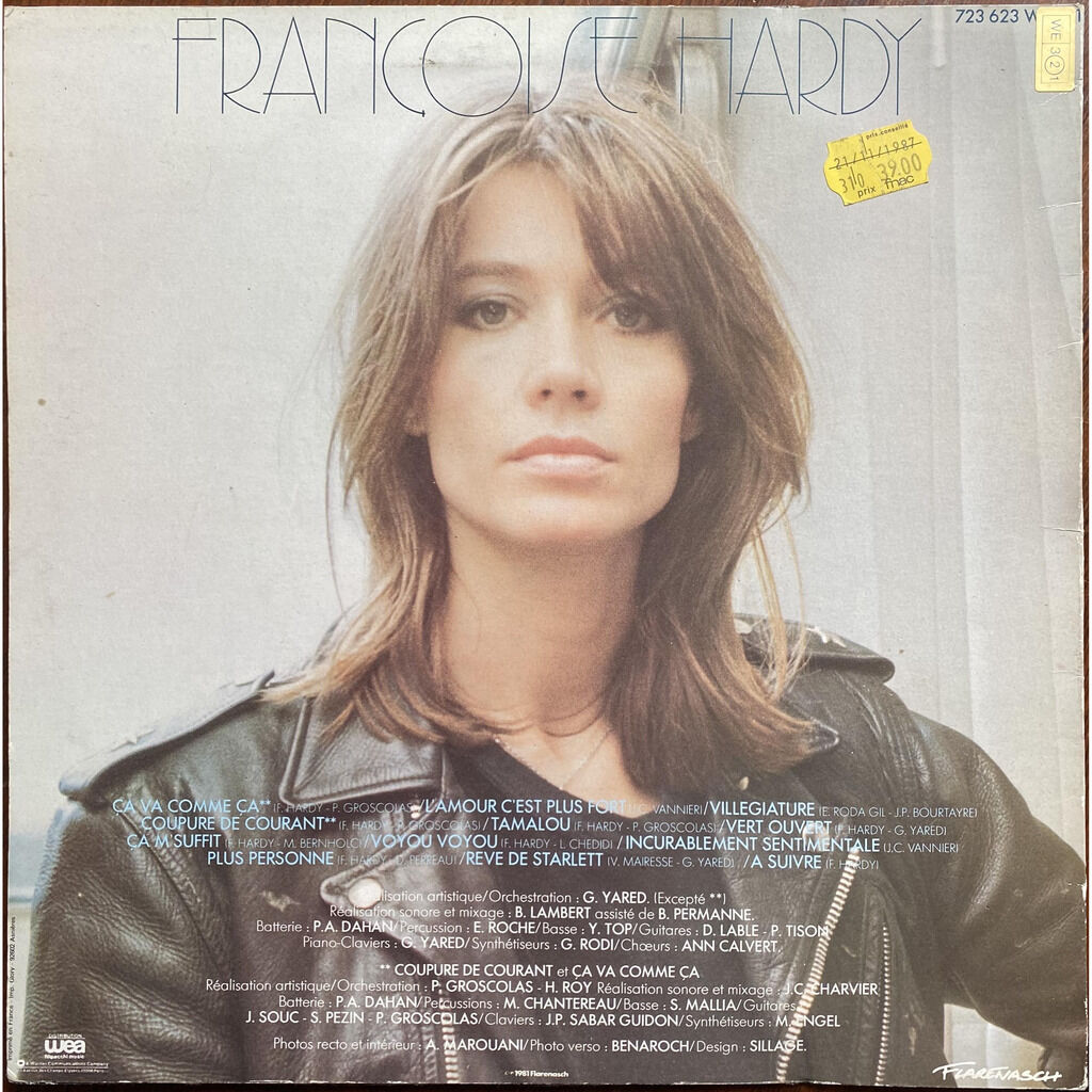  Françoise Hardy  -  a suivre... 