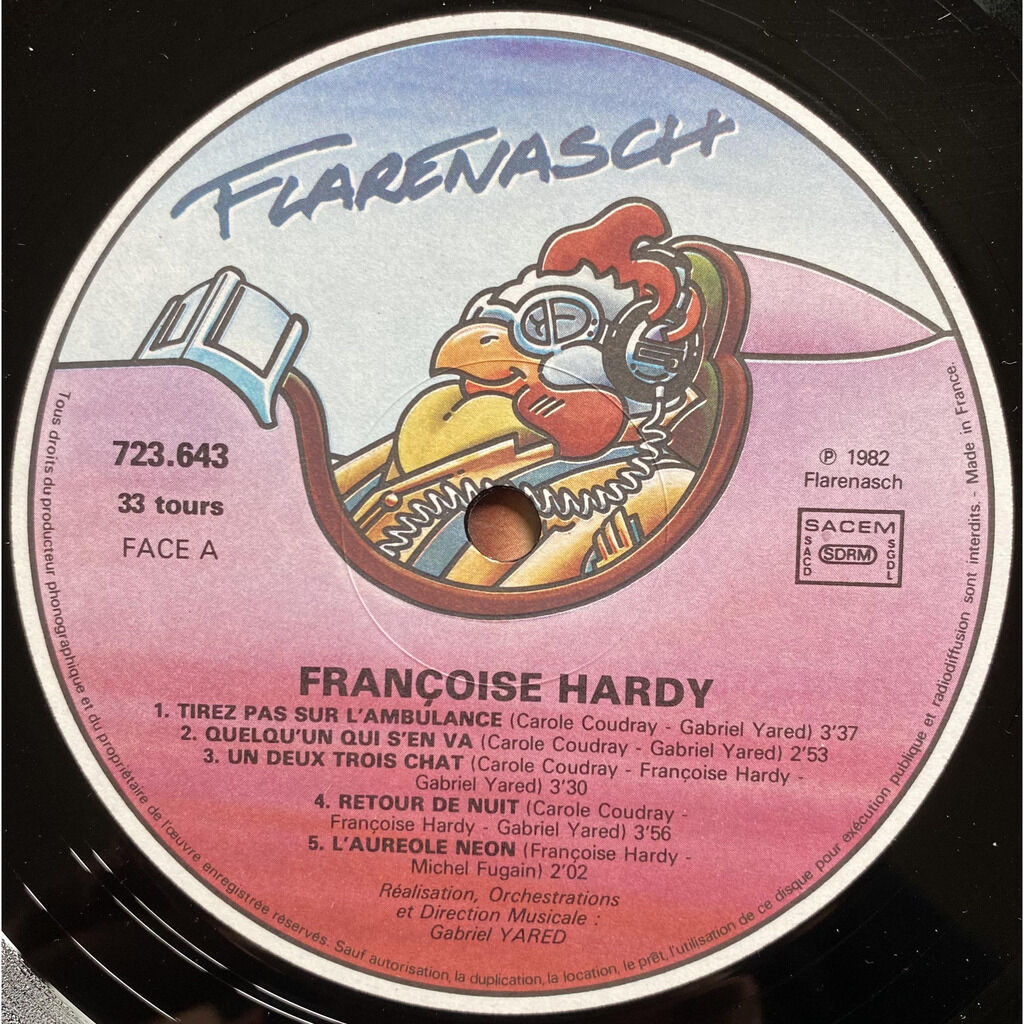  Françoise Hardy  -  quelqu'un qui s'en va 