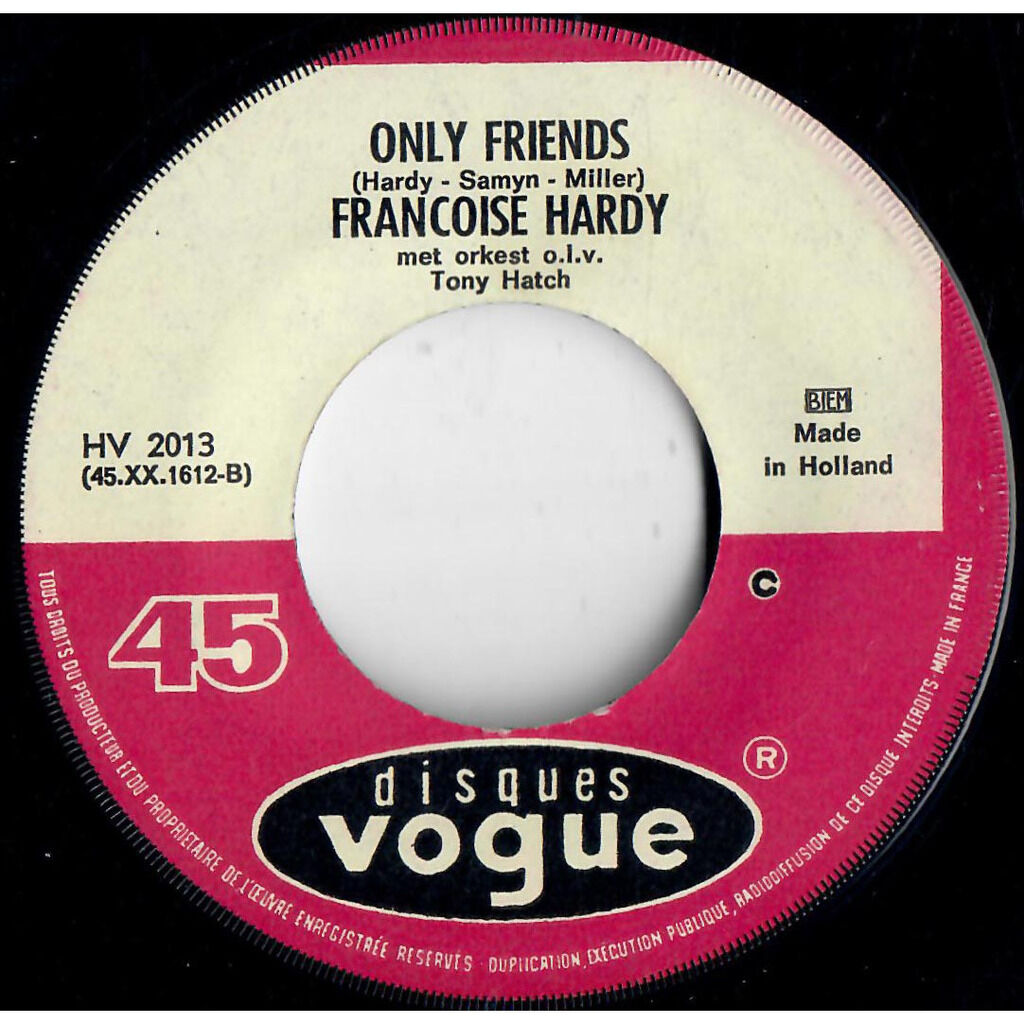  Françoise Hardy  -  catch a falling star 