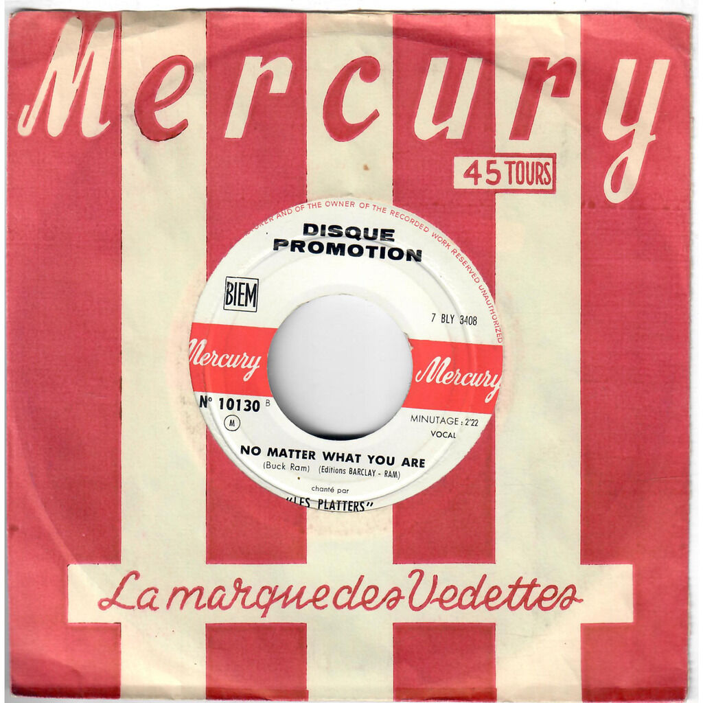  The Platters  -  i wish / no matter what your are 