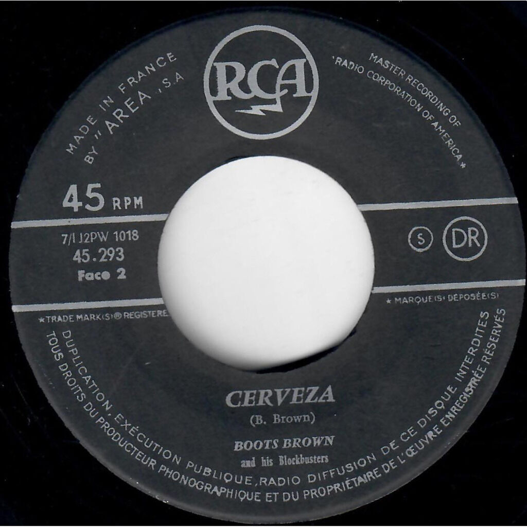  Boots Brown And His Blockbusters  -  juicy / cerveza 