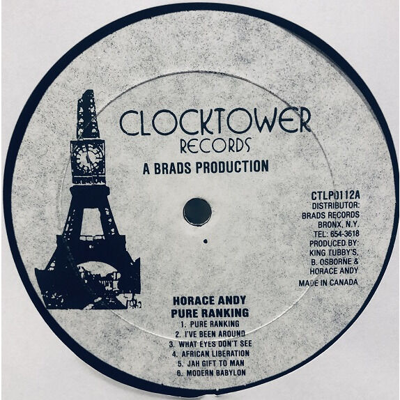  Horace Andy  -  pure ranking 