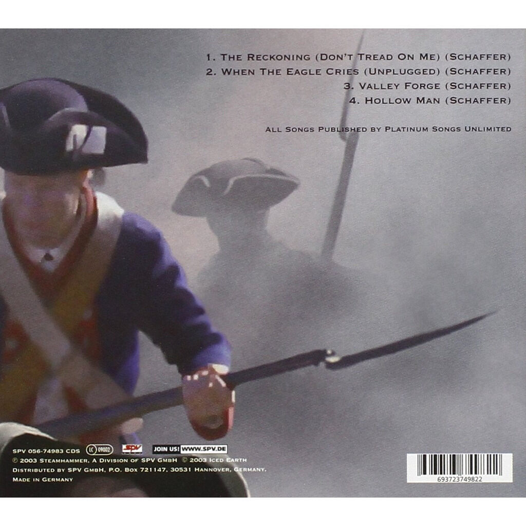  Iced Earth  -  the reckoning 