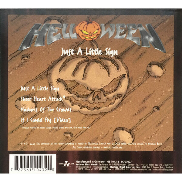  Helloween  -  just a little sign 