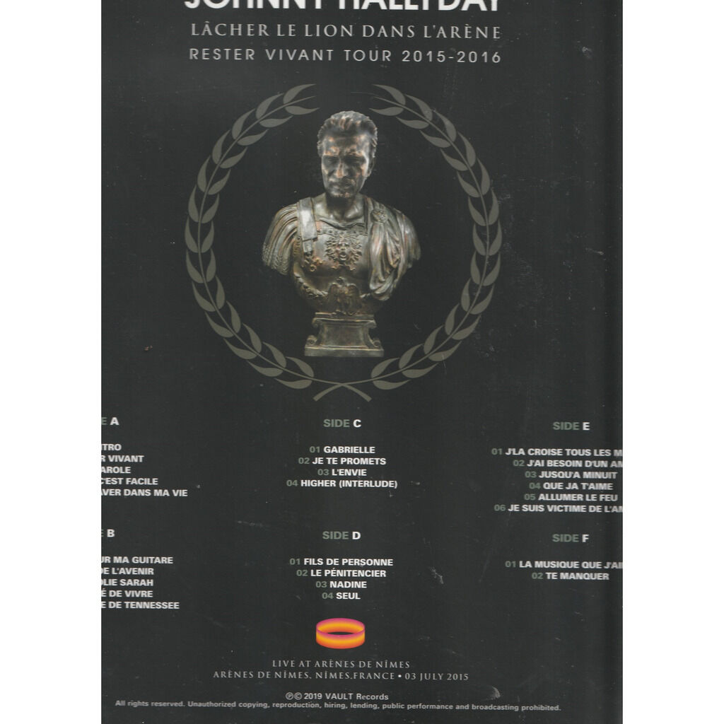  johnny hallyday  -  ave johnny nimes 2015 