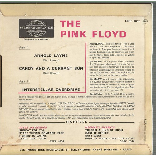  pink floyd  -  arnold layne 