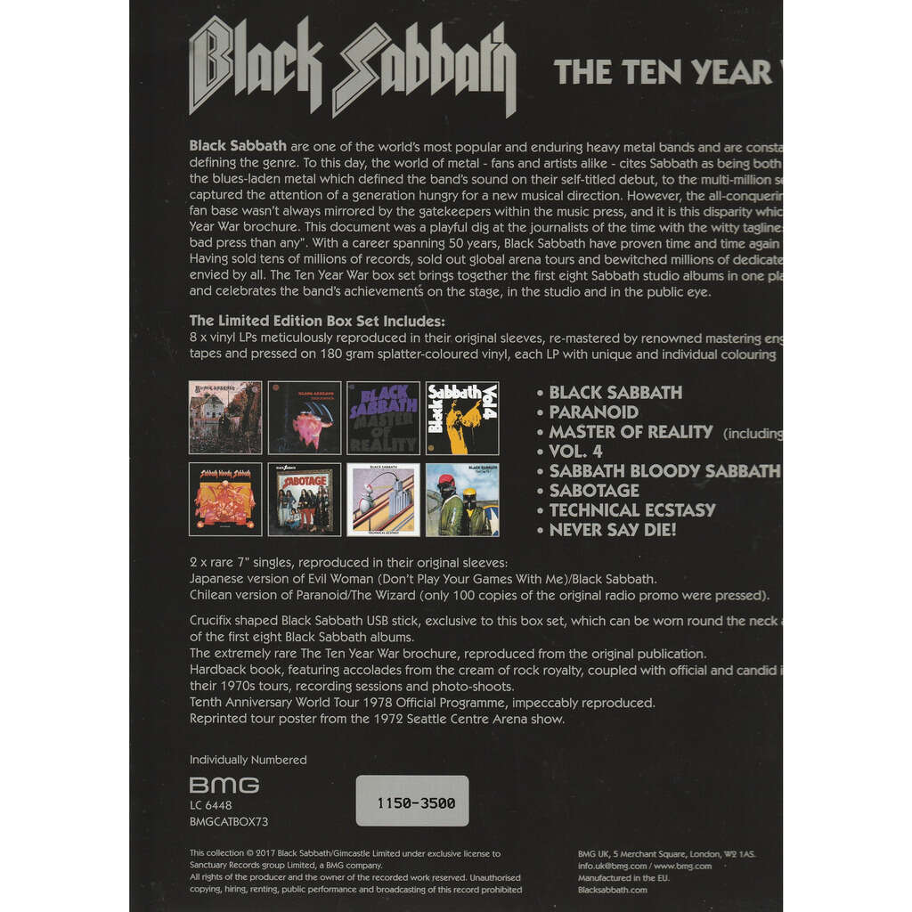  the ten year war box 