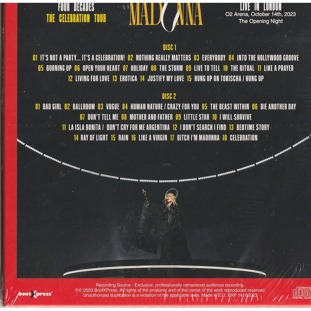  madonna  -  the celebration tour london 2023 