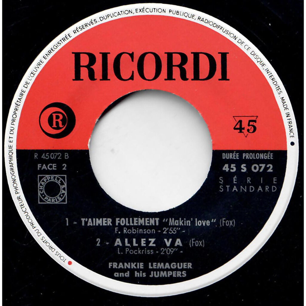  Frankie Le Maguer And His Jumpers  -  la jumpologie 