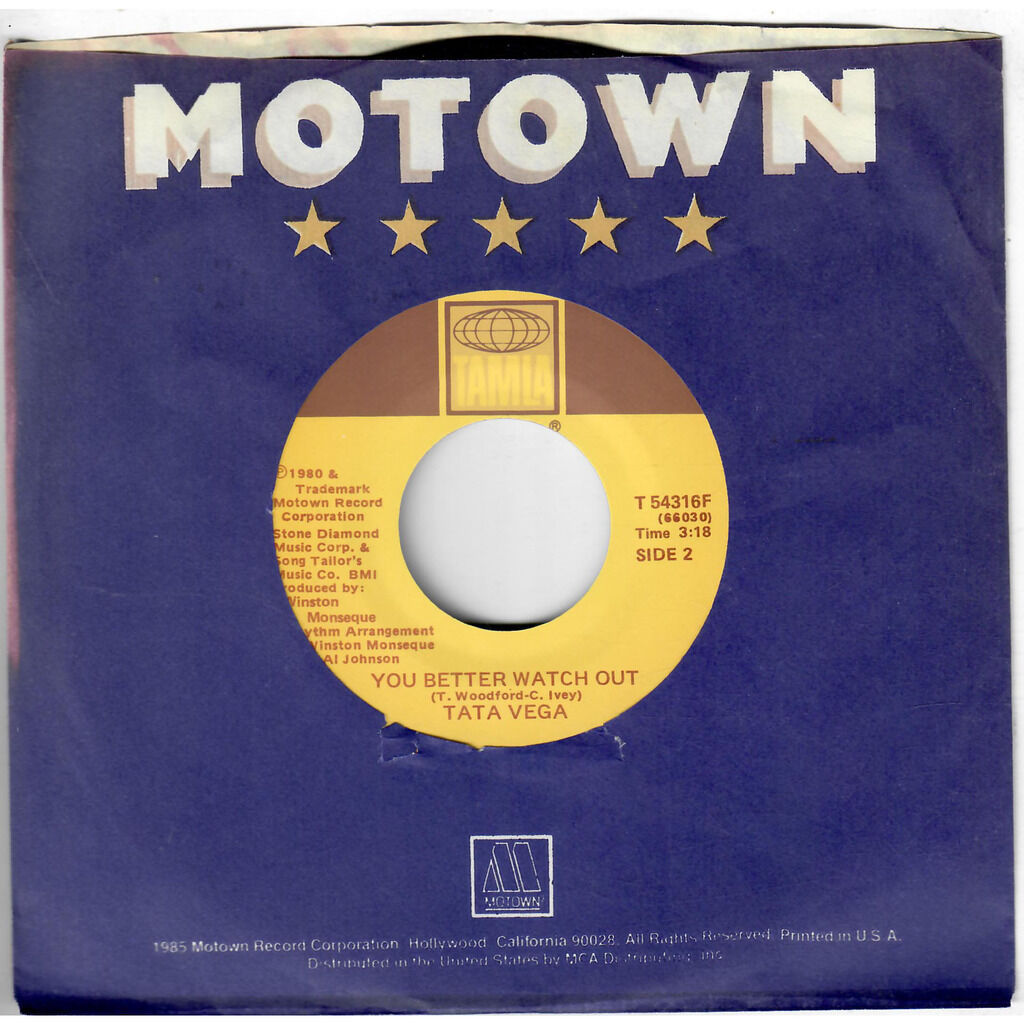  Tata Vega  -  you keep me hangin' on 