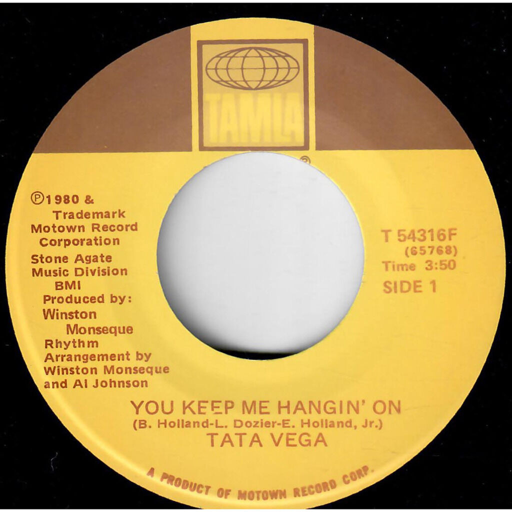  Tata Vega  -  you keep me hangin' on 