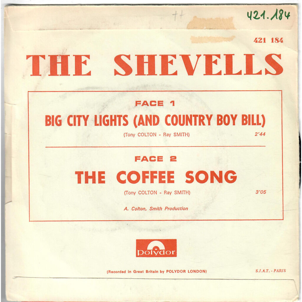  The Shevells  -  big city lights (and country boy bill) 