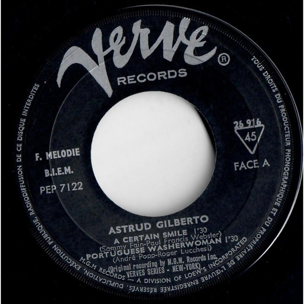  Astrud Gilberto  -  a certain smile 