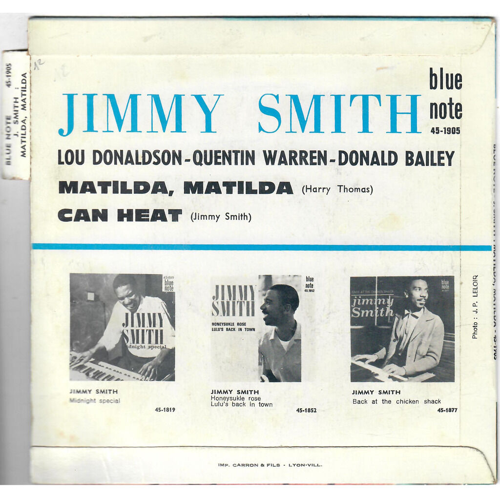  Jimmy Smith  -  can heat / matilda matilda! 