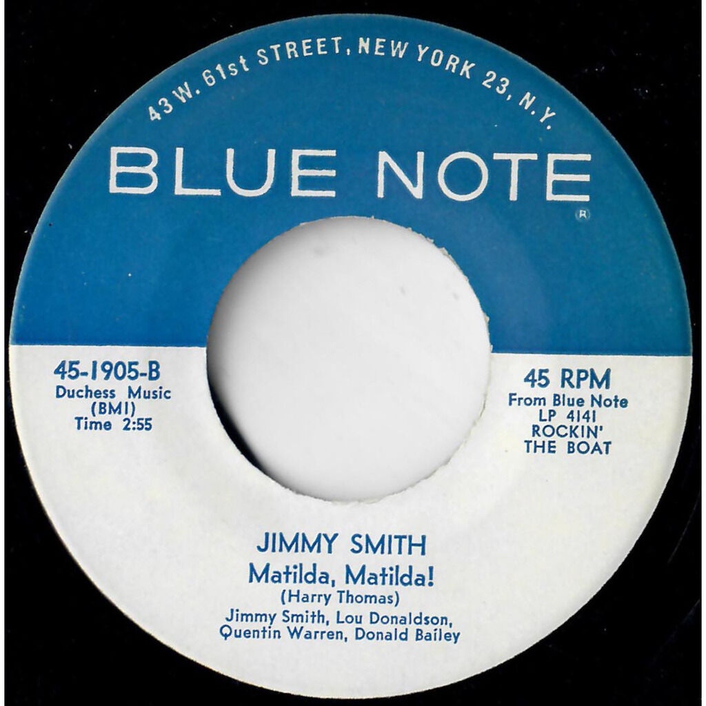  Jimmy Smith  -  can heat / matilda matilda! 