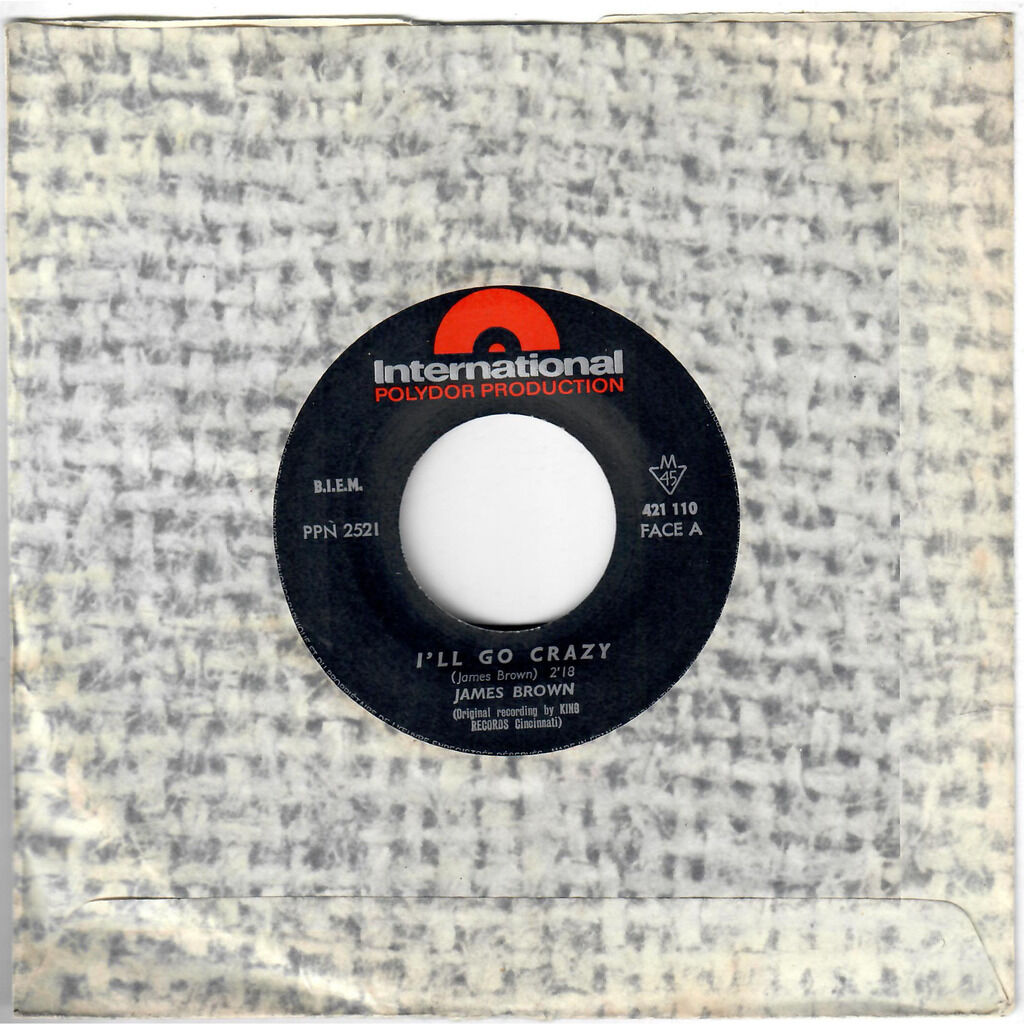  James Brown  -  i'll go crazy / lost someone 