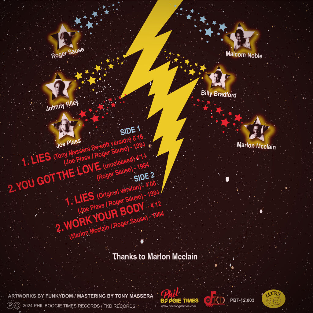  SHOCK  -  lies / you got the love / work your body 