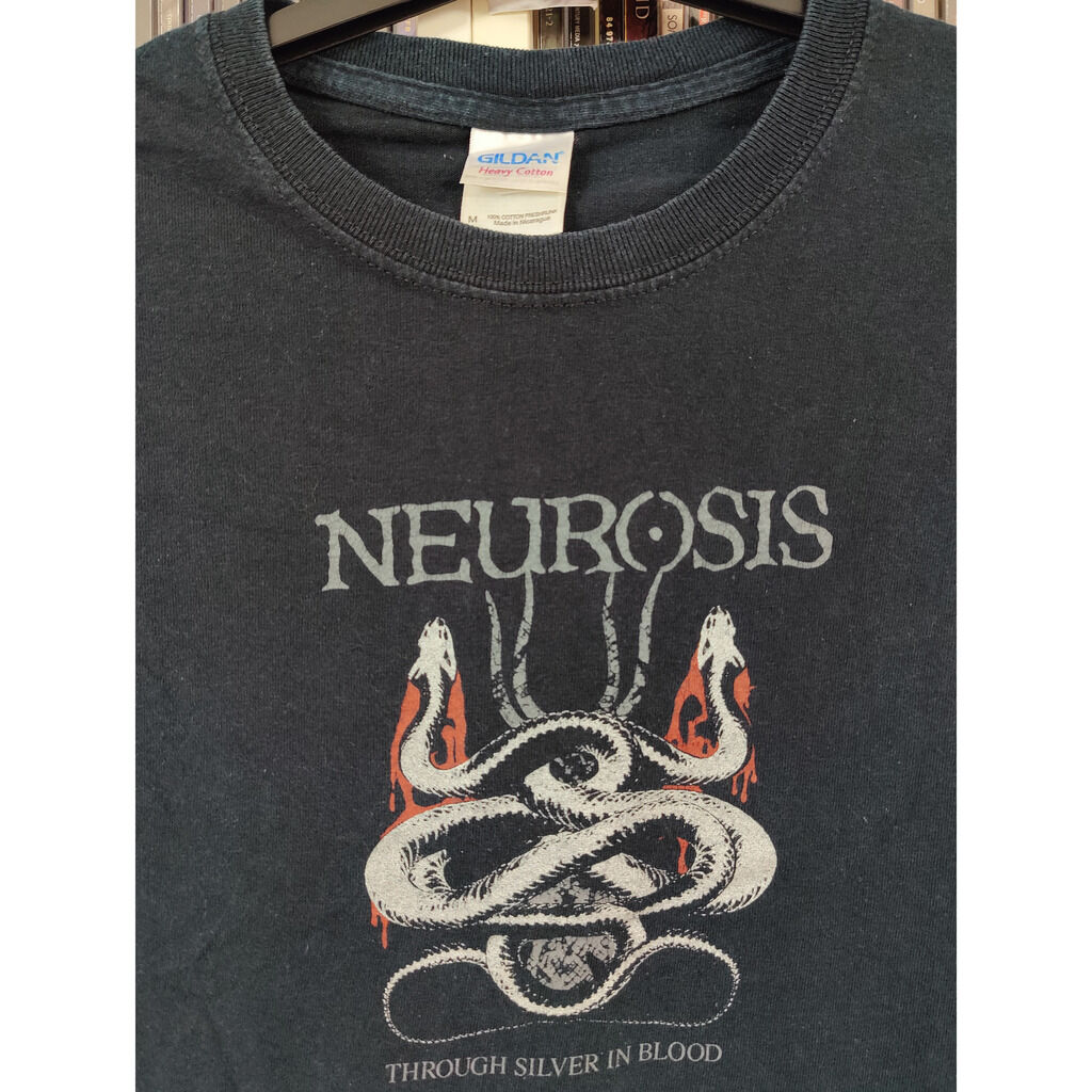  neurosis  -  through silver in blood (m size) t-shirt 2008 