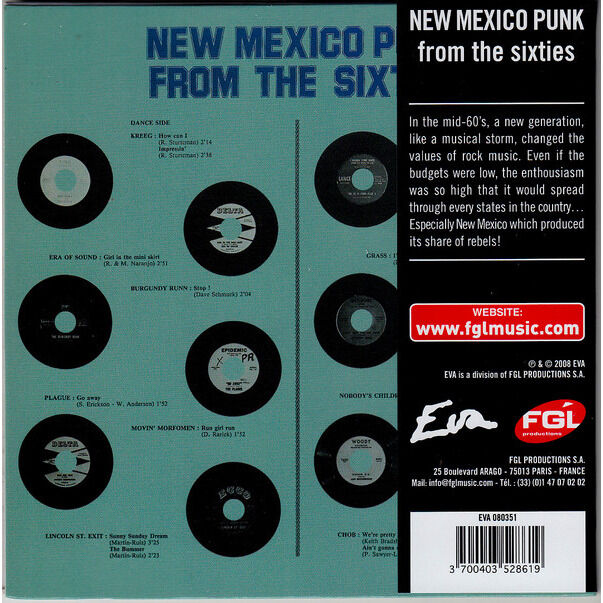  New Mexico Punk From The Sixties  -  new mexico punk from the sixties 