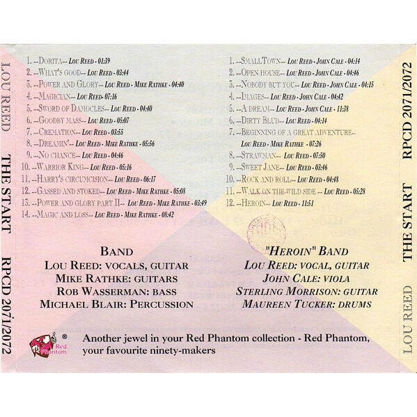  LOU REED  -  the start 