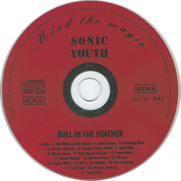  SONIC YOUTH  -  bull in the heather 